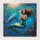 Search for fantasy mermaid puzzles Girl