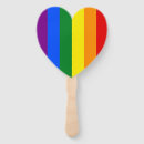 Search for rainbow hand fans Pride