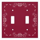 Search for burgundy light switch covers Modern