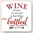 Search for funny wine coasters Typography