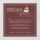 Search for sugar and spice baby shower invitations Sweet