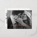 Search for rose gold save the dates Simple