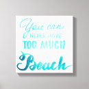 Search for beach quotes canvas prints Nautical