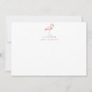 Search for flamingo note cards Girly