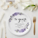 Search for 50th anniversary plates Floral