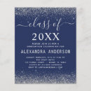 Search for navy blue and silver invitations High school