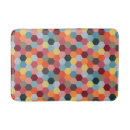 Search for blue and orange bath mats Colorful