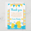 Search for rubber ducky thank you cards Blue