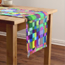Search for multicolored table runners Geometric