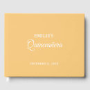 Search for quinceanera guest books Minimalist