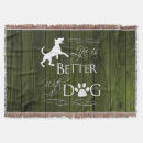 Search for dog blankets Typography