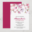 Search for floral 21st birthday invitations Flowers