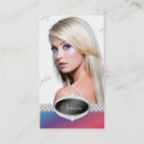 Search for tiara business cards pink