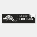 Search for i brake for turtles bumper stickers Wildlife