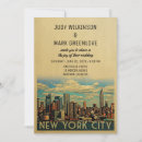 Search for new york city invitations Vintage travel