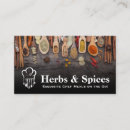 Search for herb business cards catering