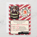 Search for fireman birthday invitations Fire fighter birthday