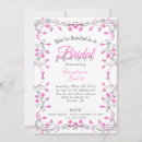 Search for fairytale bridal shower invitations Pink