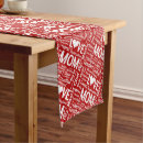 Search for mothers day table runners Red