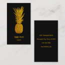 Search for pineapple business cards Trendy