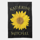 Search for sunflower decor kitchen towels Botanical