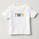 Search for 2nd birthday tshirts Sun
