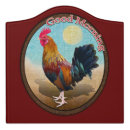 Search for vintage door signs Rooster