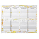 Search for tear away notepads Weekly