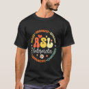 Search for sign language interpreter tshirts Student