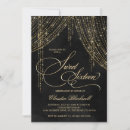Search for elegant sweet 16 invitations Script calligraphy