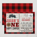 Search for flannel invitations Camping