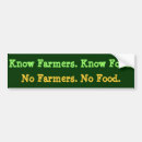 Search for food bumper stickers farming
