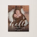 Search for baby announcement puzzles Cute