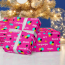 Search for cheerleader wrapping paper Girly