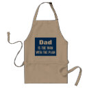 Search for funny dad aprons Father