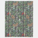 Search for red cardinal bird blankets Forest