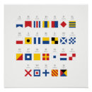 Search for nautical alphabet posters Maritime