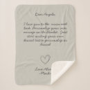 Search for handwritten letters blankets Handwriting