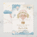 Search for hot air balloon invitations Up up and away