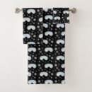 Search for skiing bath towels Illustration