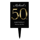Search for birthday cake toppers Black
