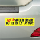 Search for student driver magnets Bumper