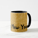 Search for happy new year mugs Gold