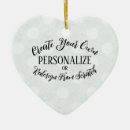 Search for blank ornaments Personalization