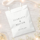 Search for cake favor bags Black and white