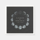 Search for celestial napkins Black and white
