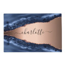 Search for blue and gold placemats Marble