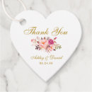 Search for thank you wedding favor tags Gold