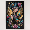 Search for tattoo puzzles Woman