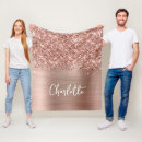 Search for shiny metallic gold blankets Elegant